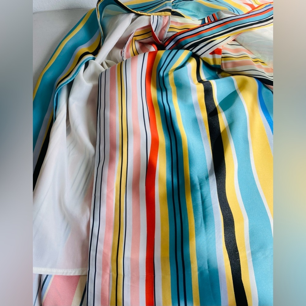 NWT Lovers + Friends Women Montague Maxi Wrap Rainbow Dress Size XS - Picture 9 of 14